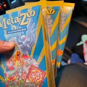 3 Hanger Boxes of Meta Zoo trading Cards